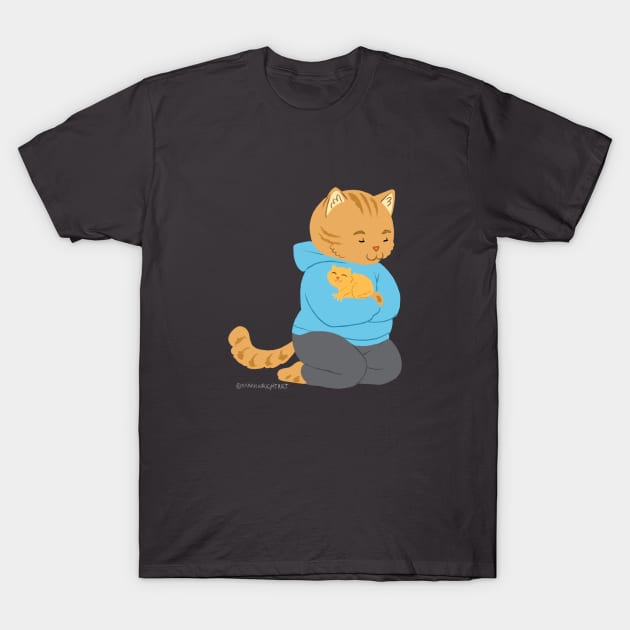 Baby Kitty T-Shirt by SarahWrightArt